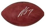 MICHAEL VICK PHILADELPHIA EAGLES SIGNED AUTOGRAPHED FOOTBALL MATCHING HOLOGRAMS NUMBERS AND COA