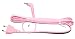 from YUKIN Ceramic Hair Straightener Replacement Pink Mains Lead - Suitable for Mk3, 3.1b, SS, SS2, MS, 4.0, 4.1 Models, Professional Salon 2.8m Length Wire