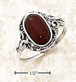 Sterling Silver Victorian Style Oval Cherry Amber Ring Size 6.0 31QtC9RW2fL. SL160 Sterling Silver Victorian Style Oval Cherry Amber Ring Size 6.0