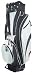 Hunter Pilot Golf Cart Bag - Black/Silver