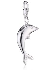 VINANI brand Germany 925 Sterling Silver Charm Pendant Dolphin HDE