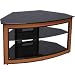 Bell'O AVSC-2121 Versatile Wood Tone Corner-Fit Audio Video Furniture System