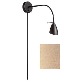 Dainolite DGUW224-AB Modern Wall Lamp, Antique Brass by Dainolite