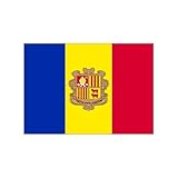 Andorra Flag 3ft x 5ft Nylon