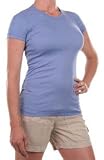 Splendid 1x1 Short Sleeve Crew in Cornflower