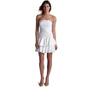 Buy Betsey Johnson Ladies Strapless Ruffle Dress by Betsey Johnson