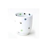 彩色点姫コップ緑 【湯呑 波佐見】 【3個組】