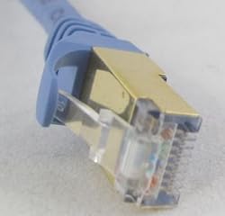 100ft Cat 6A Cat6A Network Patch Cable for Nortel Cisco 10 Gigabit Ethernet 10GBase-X Blue
