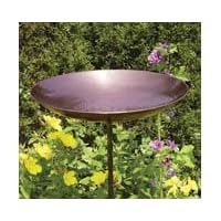 Burnt Copper Bird Bath from Birdhouses & Accessories