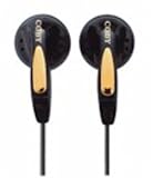 Coby CVE20 Stereo Earphone - Black