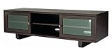 Sanus JFV60-CH1 - 60 Wide Wall Mountable Lowboy AV TV Stand Cabinet (Chocolate)