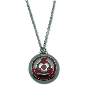 Click here to buy Naruto Cosplay Sharingan Necklace GE7853 by Great Eastern.