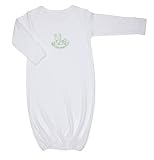 from BabySafe Babywear Unisex White Baby Bundler with Anti-scratch Mittens- (Size 0-3 months )