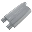 Flowmaster 42583 80 Series Muffler - 2.50 Offset In / 2.50 Dual Out - Aggressive Sound