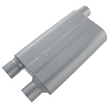 Flowmaster 42583 80 Series Muffler - 2.50 Offset In / 2.50 Dual Out - Aggressive Sound