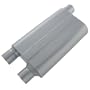 Flowmaster 42583 80 Series Muffler - 2.50" Offset In / 2.50" Dual Out - Aggressive Sound