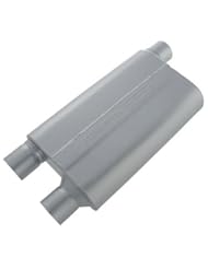 Flowmaster 42583 80 Series Muffler - 2.50 Offset IN / 2.50 Dual OUT - Aggressive Sound