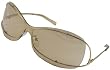 Fendi Sunglasses, FS259, Golden Glimmer Frame/ Light Brown Lenses/ Gold Flash