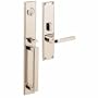 Baldwin 6976190LHRH Black Estate-Minneapolis Minneapolis Single Cylinder Mortise Handleset Trim Set