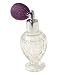 Vintage Style Refillable Empty Glass Perfume Bottle Lavender Bulb Spray Atomizer 1.64 Oz