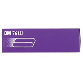 3M 81402 3-Inch x 21-Inch Purple Regalite Resin Bond 100 Grit Cloth Sanding Belt - 5 Pack by 3M