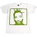 Ol Dirty Bastard - Green Icon on White - T-Shirt