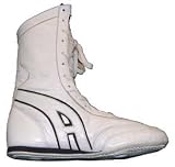 Leather Boxing Boots - White