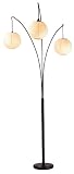 Adesso Spheres Arc Lamp, Antique Bronze