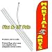 MARTIAL ARTS Feather Banner Flag Kit (Flag & Pole)