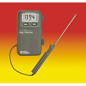Fisher Scientific Digital Thermometers; SS Probe On Cable; Type: Digital Celsius