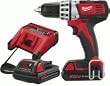 Milwaukee 2601-22 18-Volt Li-ion Compact Drill Kit