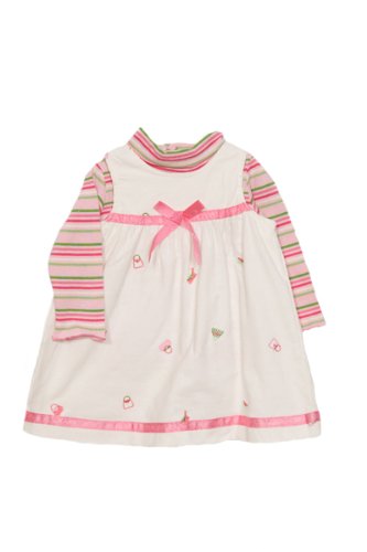 BT Kids Girls 2 pc corduroy jumper set 18 months