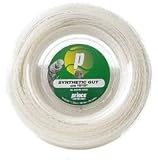 Prince Syn Gut with Duraflex 16g Reel (660 ft/200 m), Available in White or Gold
