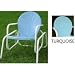 Retro Metal Single Glider - Turquoise (Turquoise) (34