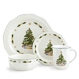 Pfaltzgraff Holiday Heritage Dinnerware Set, 16 Piece, Service for 4