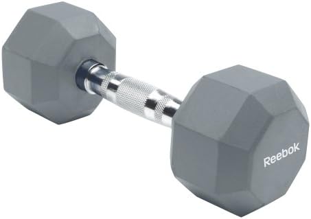 Reebok Rubber Hex Dumbbell