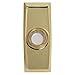 Door Chime, Wired, Push, Lit, Brass