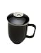 The Tea Spot Steeping Mug, 3-Piece Handcrafted Ceramic Tea Mug with Infuser & Lid, 16...
