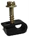 DYNAFLEX FC-1BK SINGLE FLEXIBLE CABLE CLIPS WITH PHILIPS SCREW (BLACK)
