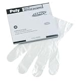 Dspbl Polyeth Foodservice Glove Lg 125 Mil Cle 10/100