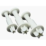 PME Sugarcraft set of 3 STAR PLUNGER CUTTERSby PME