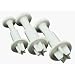 PME Sugarcraft set of 3 STAR PLUNGER CUTTERS