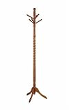 Powell Oak Twist Coat Rack