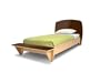 Eco-friendly Kid's Twin Bed - Surfin Kids Cocoa Finish