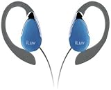 iLuv I201BLU Lightweight Ear Clips (Blue)