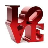 Museum Source Love Replica Sculpture/Paper Weight in Red