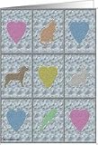 Baby Quilt Shower Invite Card