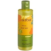 Alba Botanica Hibiscus Facial Toner, 8.5-Ounce Bottle (Pack of 2)
