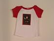 Tibetan Dalai Lama Baby Shirt Red & White Short Sleeve