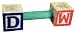 Super Bird Creations ABC Barbell Hand Held Bird Toy